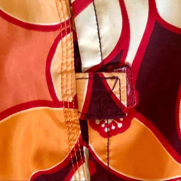 GAP Orange Yellow Hawaiian Beach Surf Board Shorts Medium - Picture 4 of 7